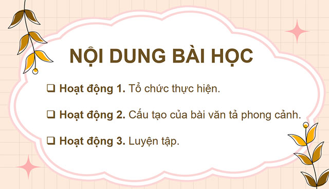 PowerPoint Tả phong cảnh (Cách quan sát)
