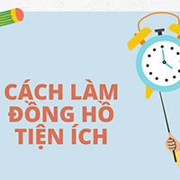 PowerPoint STEM Làm đồng hồ tiện ích