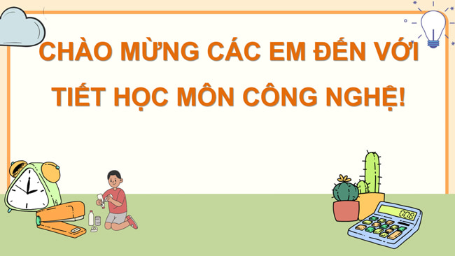 PowerPoint Công nghệ 5 Bài 3: Tìm hiểu thiết kế