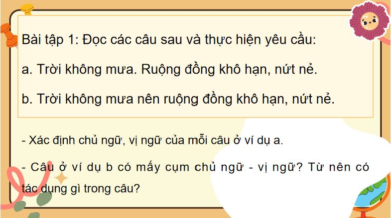 PowerPoint Tiếng Việt 5 Câu đơn và câu ghép