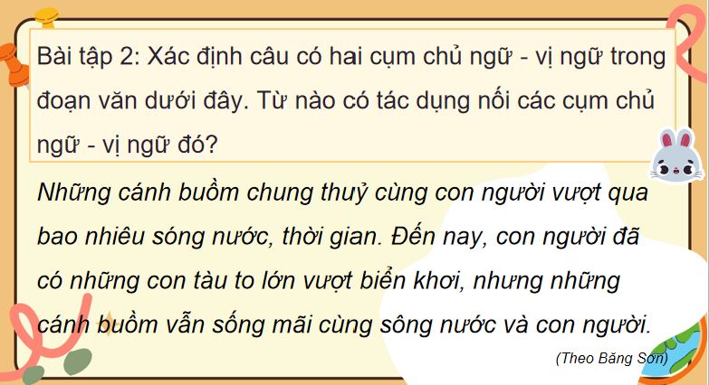 PowerPoint Tiếng Việt 5 Câu đơn và câu ghép