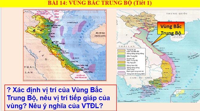 Giáo án Địa lí 9 Bài 14: Bắc Trung Bộ