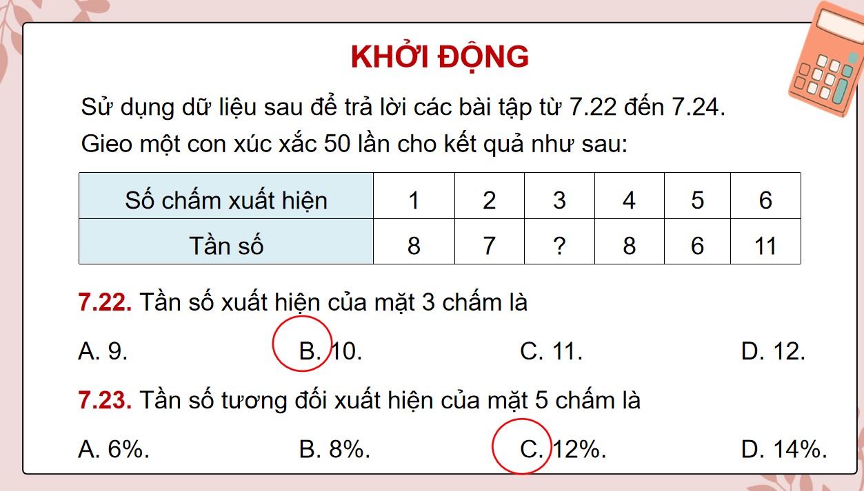 Giáo án điện tử Bài tập cuối chương 7 Toán 9 Kết nối tri thức