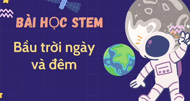 PowerPoint STEM Bầu trời ngày và đêm