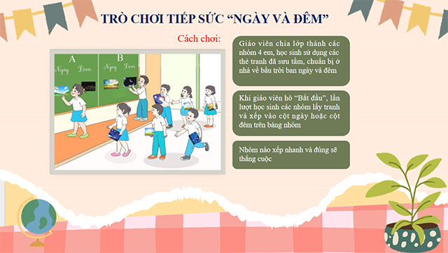 PowerPoint STEM Bầu trời ngày và đêm