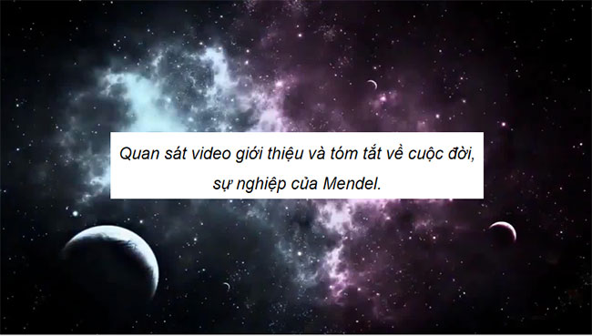  Các quy luật di truyền của Mendel 