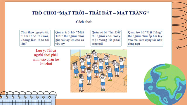PowerPoint STEM Mô hình Mặt Trời - Trái Đất - Mặt Trăng
