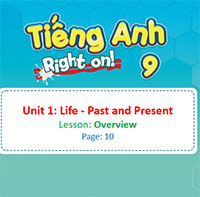 Powerpoint Tiếng Anh 9 Right On Unit 1: 1.0 Overview