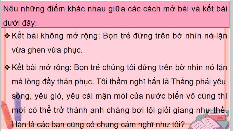 Viết mở bài và kết bài cho bài văn tả người