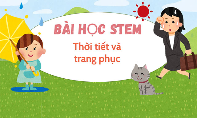 PowerPoint STEM Thời tiết và trang phục