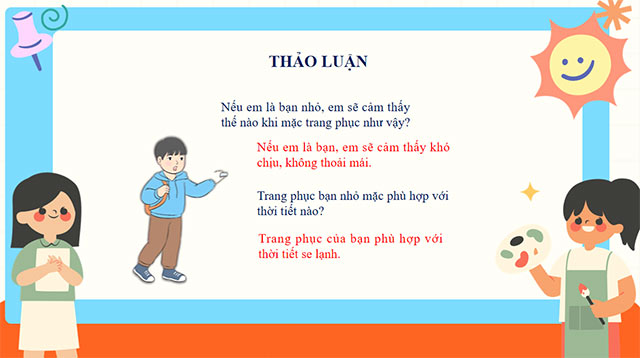 PowerPoint STEM Thời tiết và trang phục