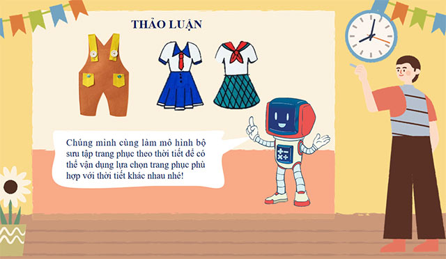 PowerPoint STEM Thời tiết và trang phục