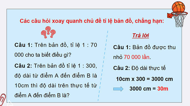 PowerPoint dạy thêm Tỉ lệ bản đồ và ứng dụng