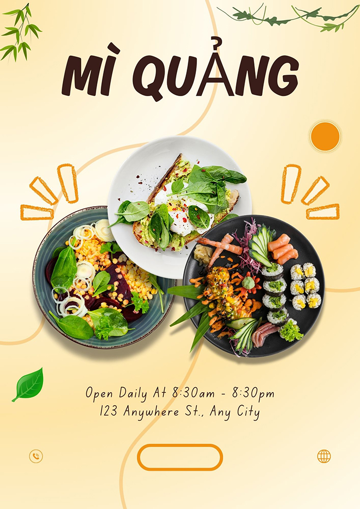 Thiết kế tờ rơi quảng cáo một sản phẩm lớp 9