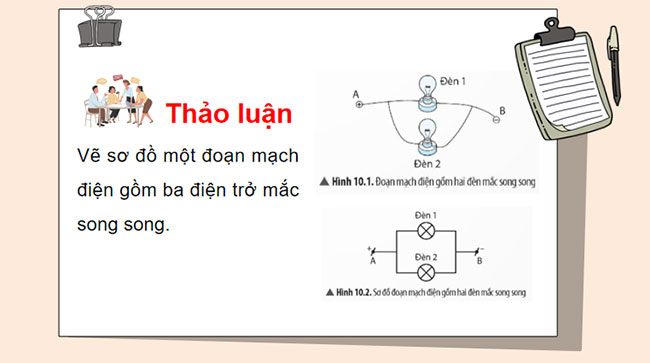 PowerPoint KHTN 9 Bài 10: Đoạn mạch song song