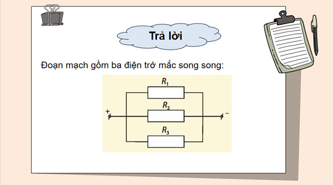 PowerPoint KHTN 9 Bài 10: Đoạn mạch song song