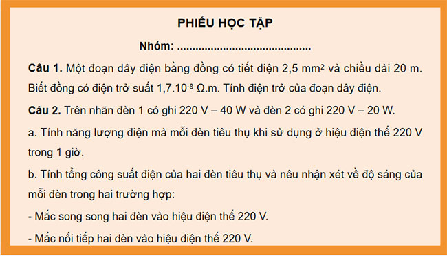 Giáo án PowerPoint KHTN 9 Ôn tập chủ đề 3 Điện