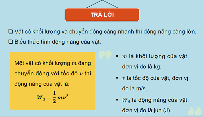 Giáo án Vật lí 9 Bài 2: Cơ năng