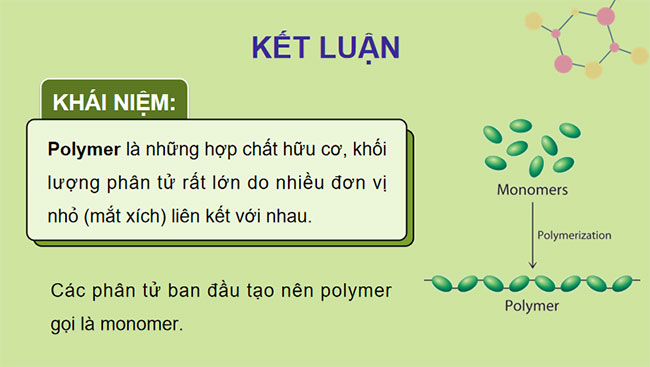 Giáo án Hóa học 9 Bài 30: Polymer