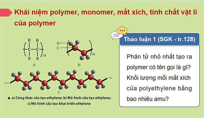 Giáo án Hóa học 9 Bài 30: Polymer