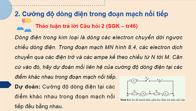 Giáo án Vật lí 9 Cánh diều Bài 8