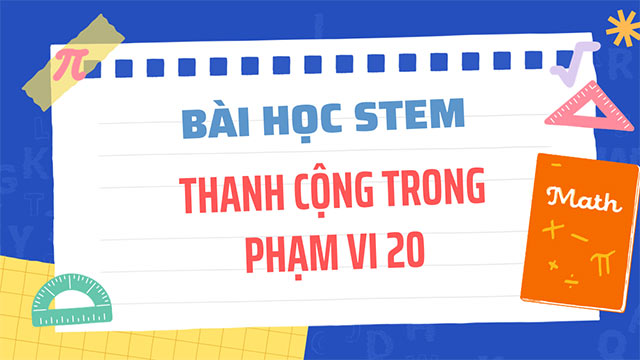 PowerPoint STEM Thanh cộng trong phạm vi 20
