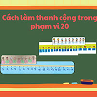 PowerPoint STEM Thanh cộng trong phạm vi 20