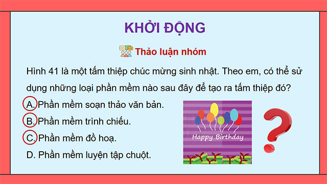 PowerPoint Làm quen với phần mềm đồ họa