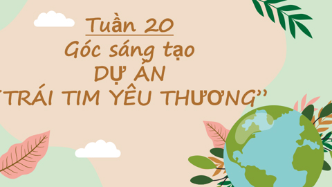 PowerPoint Góc sáng tạo: Dự án Trái tim yêu thương