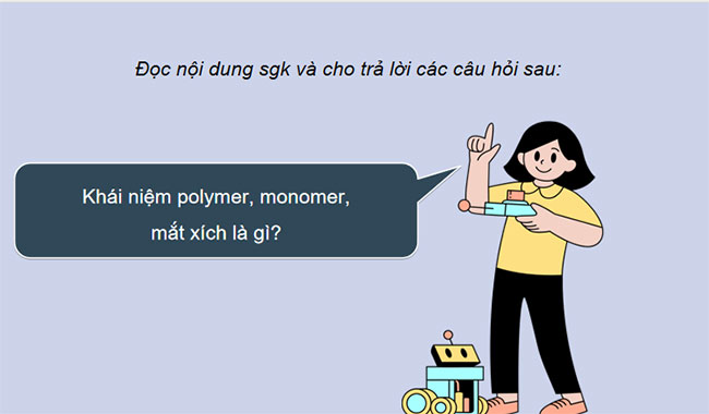 Giáo án Hóa học 9 Bài 29 Polymer