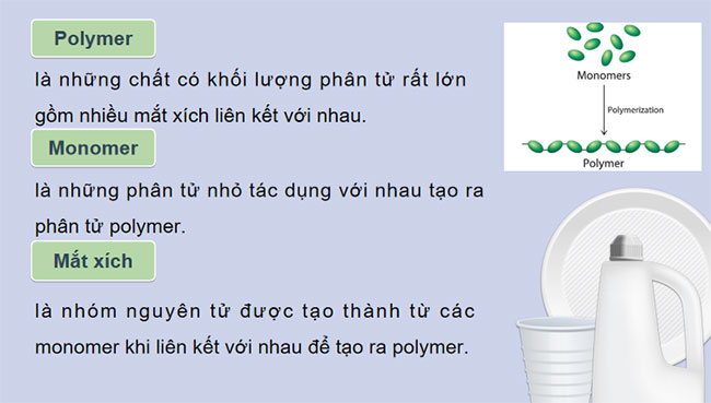 Giáo án Hóa học 9 Bài 29 Polymer