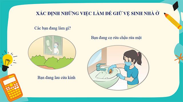 PowerPoint STEM Giữ gìn vệ sinh nhà
