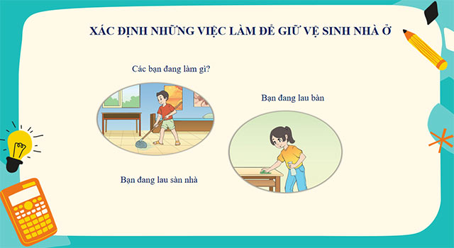 PowerPoint STEM Giữ gìn vệ sinh nhà