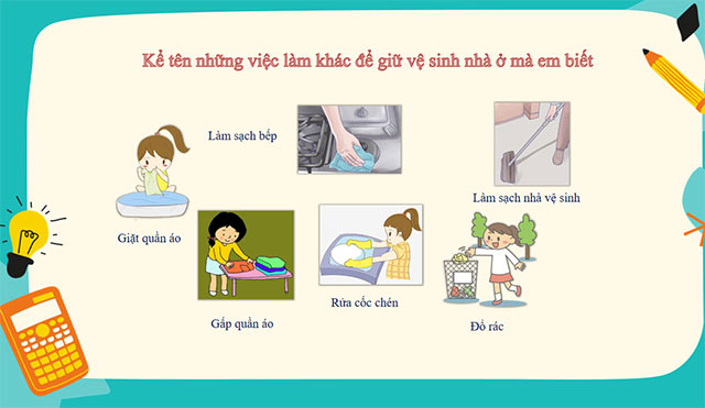 PowerPoint STEM Giữ gìn vệ sinh nhà
