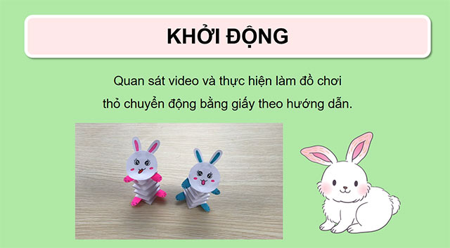 PowerPoint Thực hành tạo đồ dùng gia đình theo video hướng dẫn