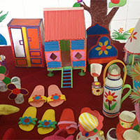 PowerPoint Tin học 5 Bài 9B: Thực hành tạo đồ dùng gia đình theo video hướng dẫn