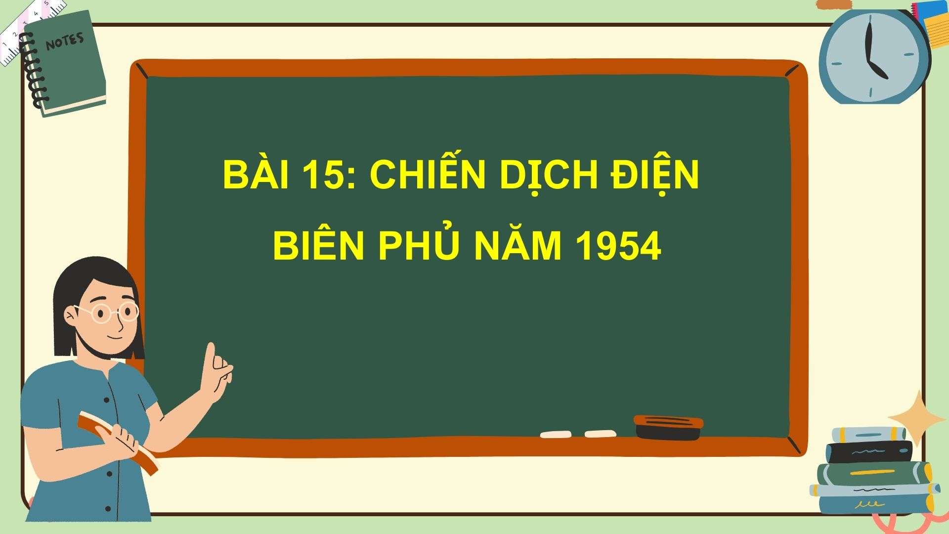 Bài 15: Chiến dịch Điện Biên Phủ năm 1954
