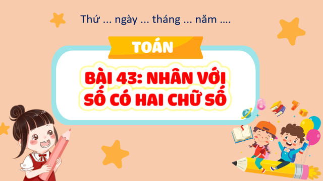 PowerPoint Nhân với số có hai chữ số