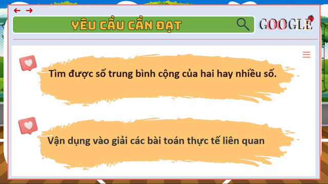 PowerPoint Toán 4 Bài 46: Tìm số trung bình cộng