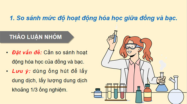 Giáo án Hóa học 9 Bài 16 Dãy hoạt động hoá học