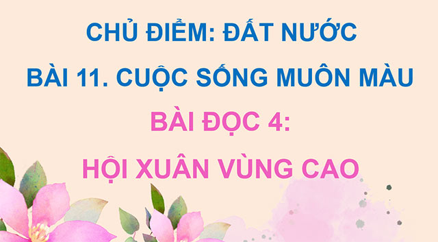PowerPoint Hội xuân vùng cao