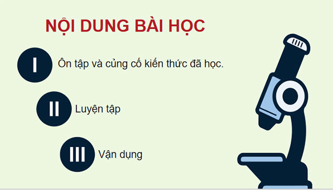 PowerPoint Khoa học tự nhiên 9 Bài tập Chủ đề 6