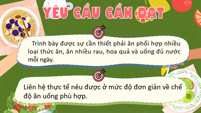 PowerPoint bài Chế độ ăn uống cân bằng