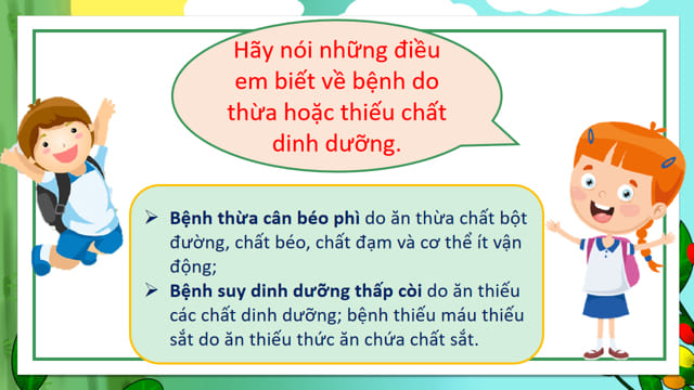 PowerPoint Khoa học 4 Bài 25: Một số bệnh liên quan đến dinh dưỡng