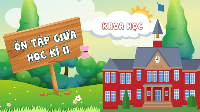 Giáo án PowerPoint Khoa học 4: Ôn tập đánh giá giữa học kì 2