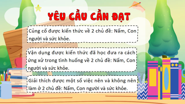 PowerPoint Khoa học 4 Kết nối: Ôn tập đánh giá giữa học kì 2