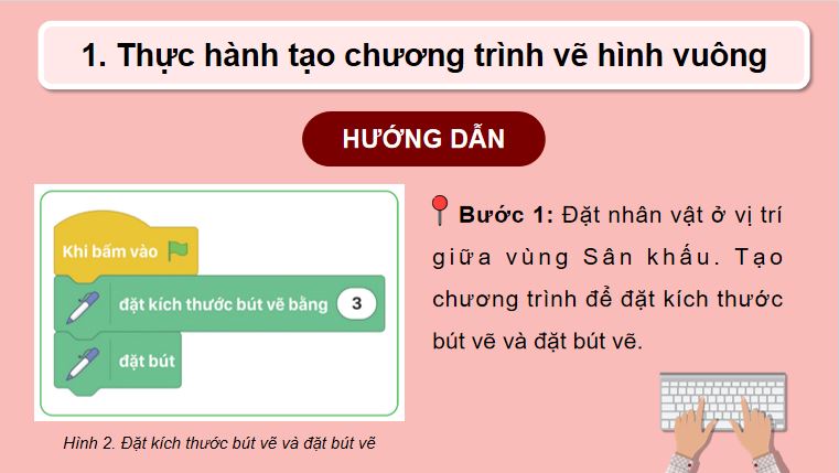Bài 2: Thực hành tạo chương trình về hình đơn giản
