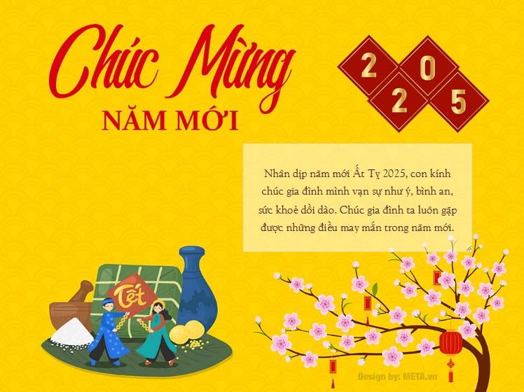 Lời chúc Tết bố mẹ vợ tương lai