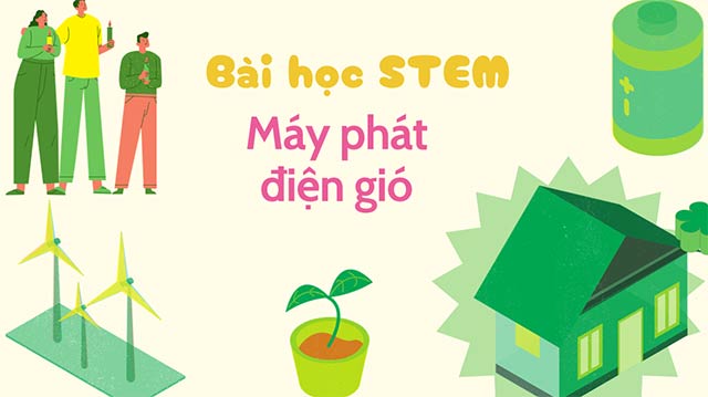 PowerPoint STEM Máy phát điện gió