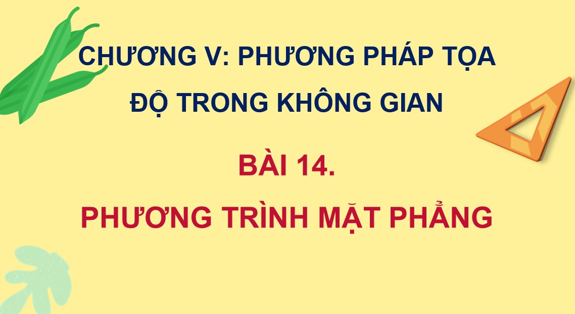 Giáo án PowerPoint Toán 12 KNTT Bài 14